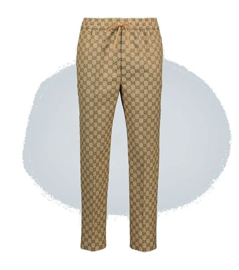 gucci gg jacquard jogging pants replica